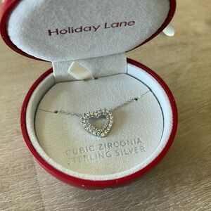 Sterling Silver Heart Necklace